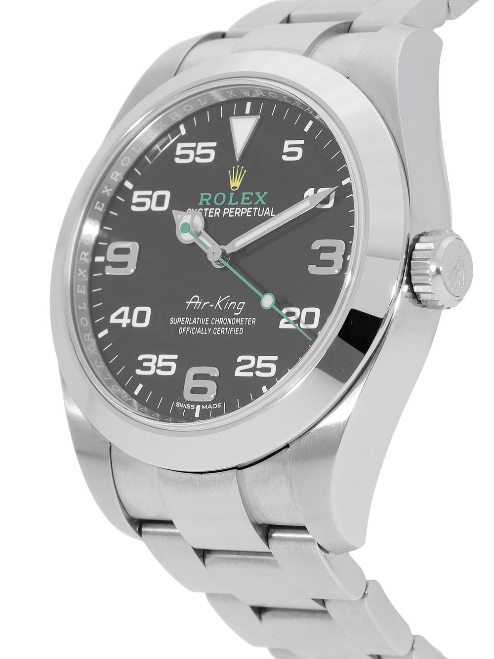 Rolex 2019 pre-owned Air-King horloge - Zwart