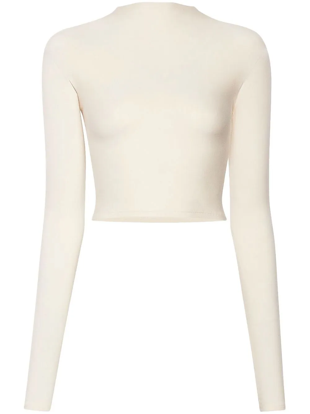 

LAPOINTE cropped modal top - Neutrals