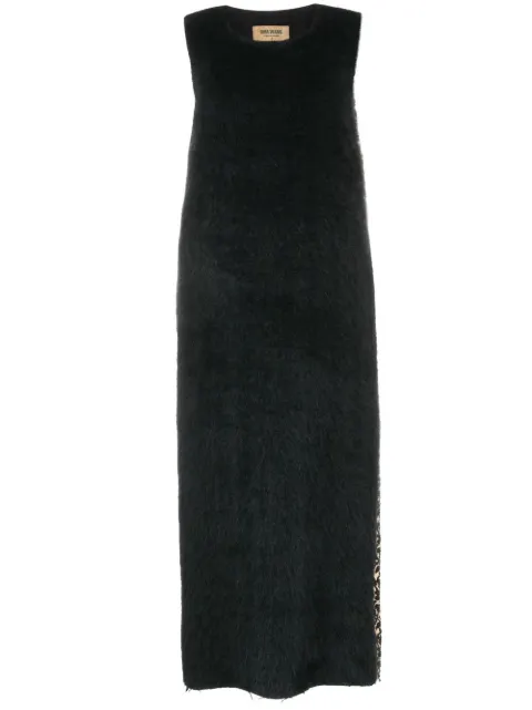 Uma Wang panelled wool midi dress