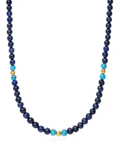 Nialaya Jewelry beaded gemstone necklace