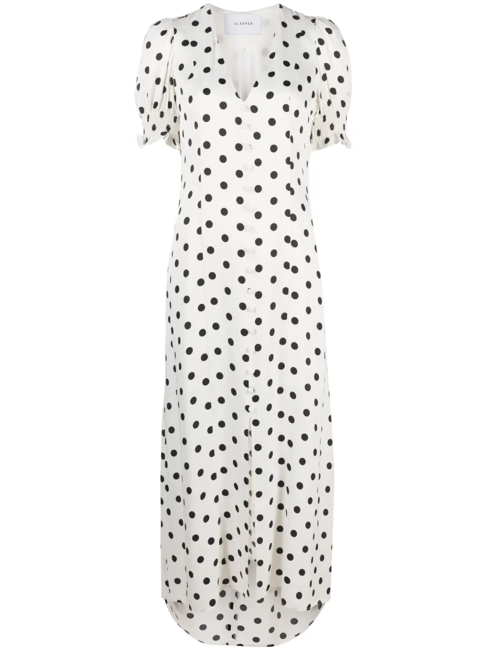 Sleeper polka dot sales dress