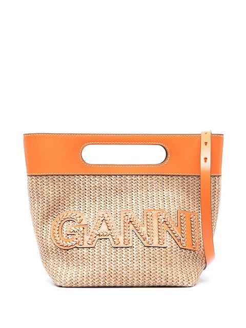 GANNI Borsa tote Kraft piccola