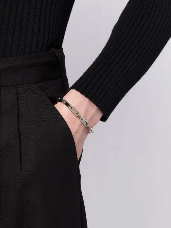 MAOR チェーンリンク ブレスレット | シルバートーン | FARFETCH JP