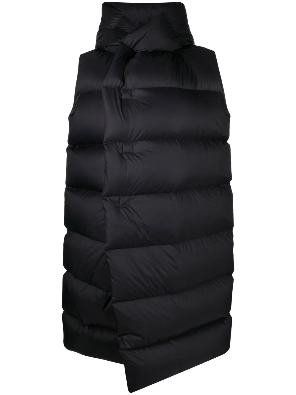 

Rick Owens sleeveless padded coat - Black