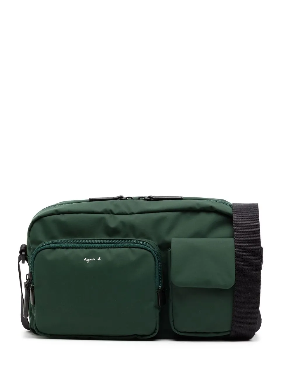 

agnès b. multi-pocket crossbody bag - Green