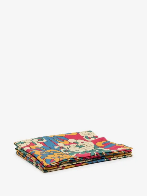 Cabana floral-print table-linen
