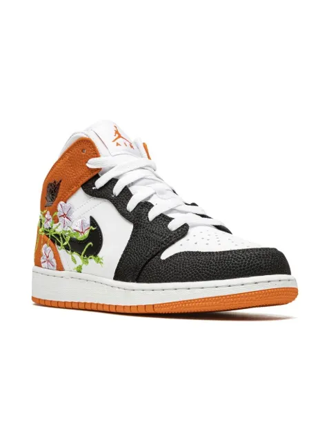 Jordan Kids Air Jordan 1 Mid "Basketball Blossom" sneakers