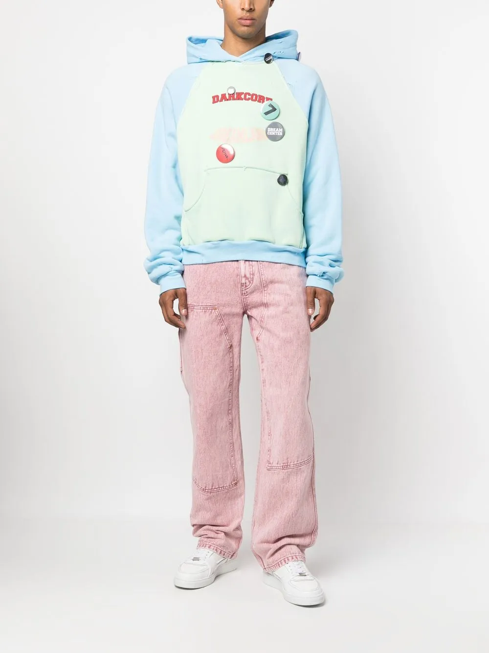 Liberal Youth Ministry Hoodie met grafische print - Groen