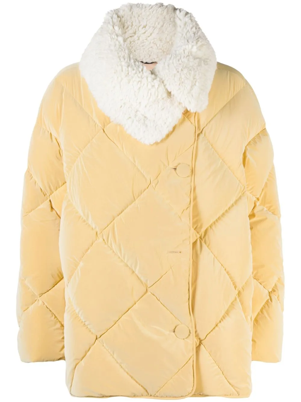 

Ienki Ienki Queen quilted puffer jacket - Neutrals