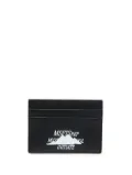 MSFTSrep logo-print card holder - Black