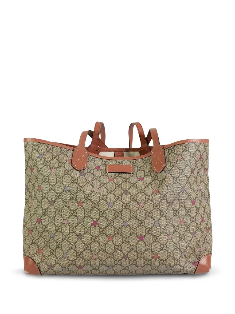 

Gucci Pre-Owned GG star-print tote bag - Grey