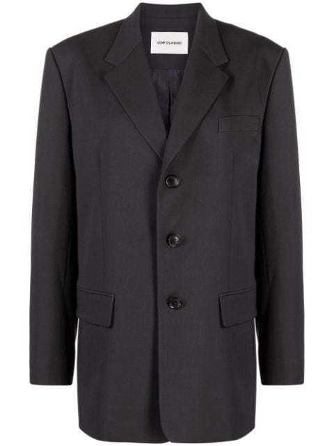 Low Classic single-breasted blazer