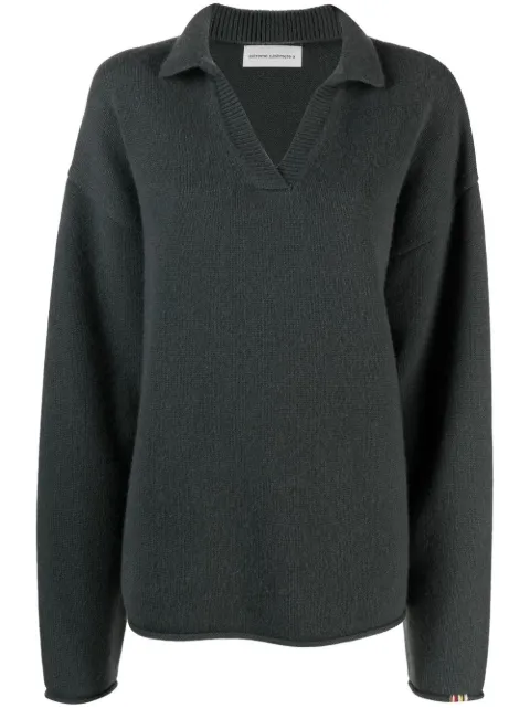 extreme cashmere ロングスリーブ ニットトップ