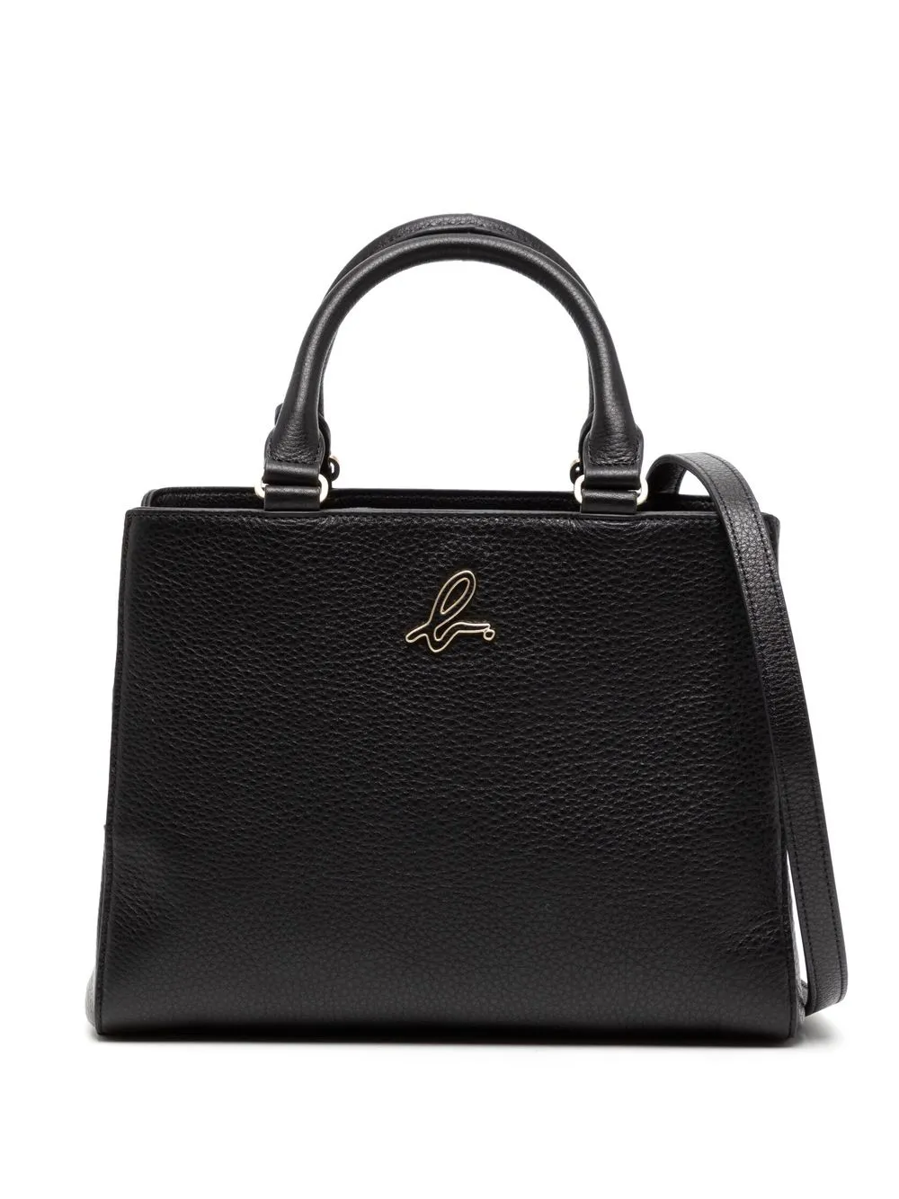 

agnès b. top-handle tote bag - Black