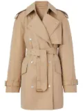 Burberry bonded cotton gabardine trench coat - Brown