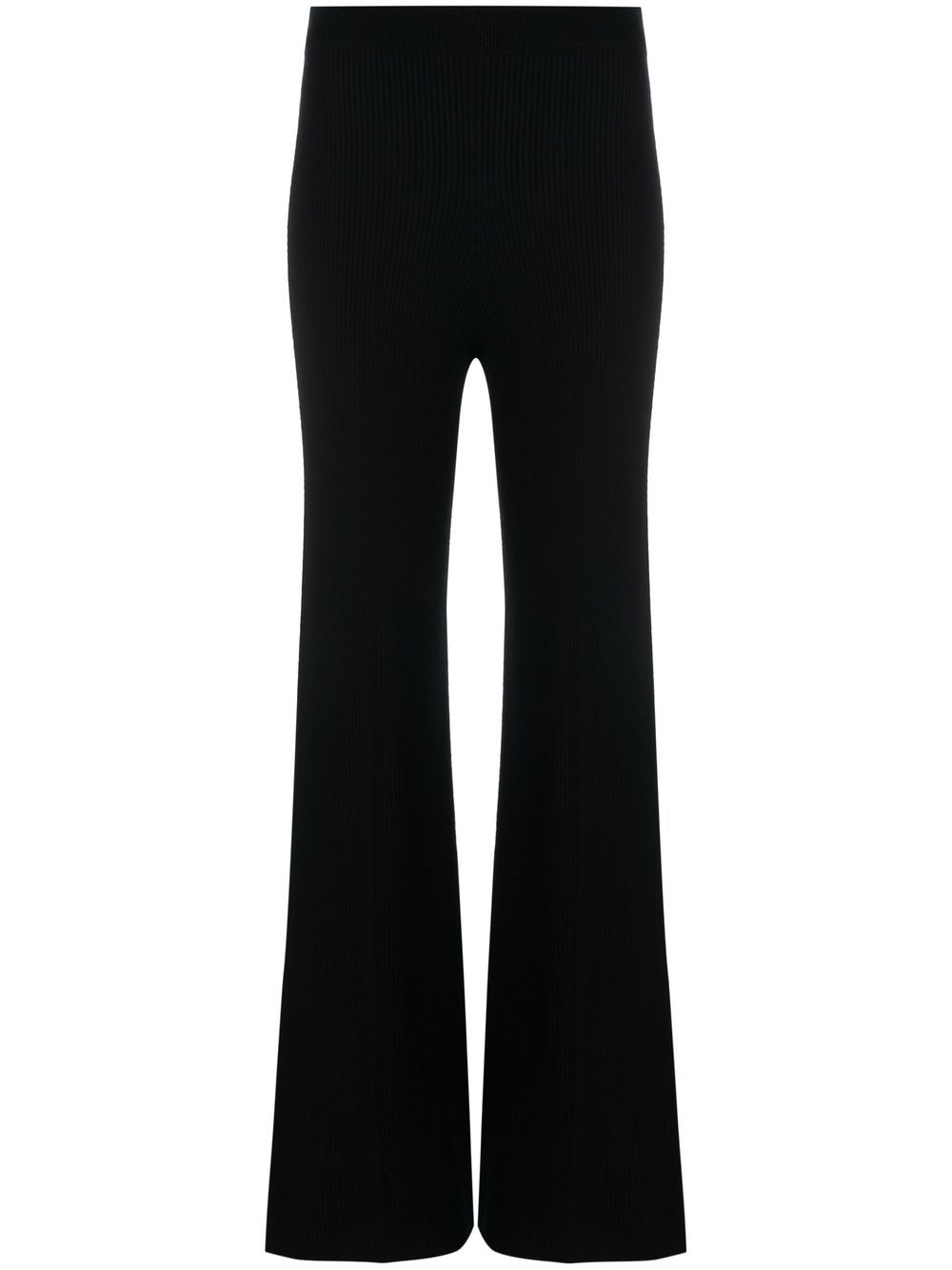 Low Classic Ribbed Knit Flared Trousers - Farfetch