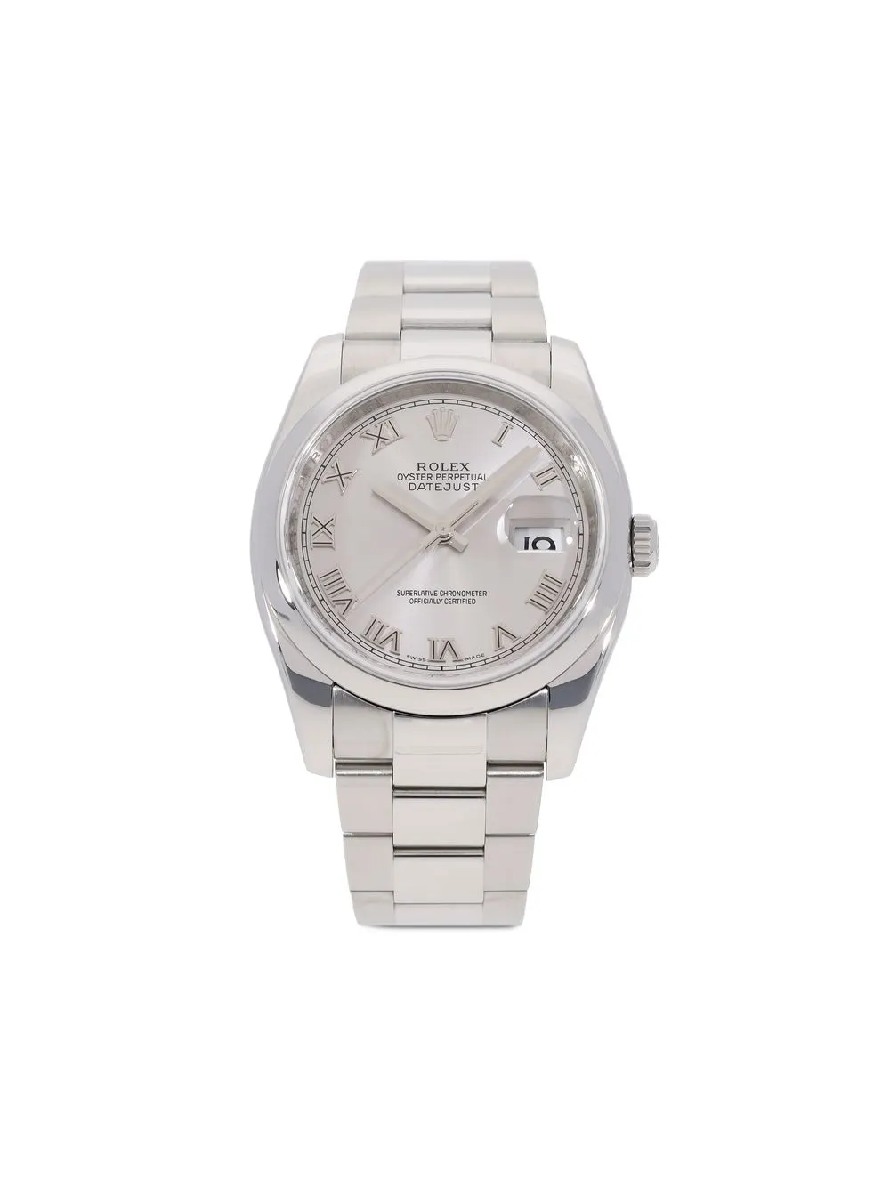 

Rolex 2008 pre-owned Datejust 36mm - Silver