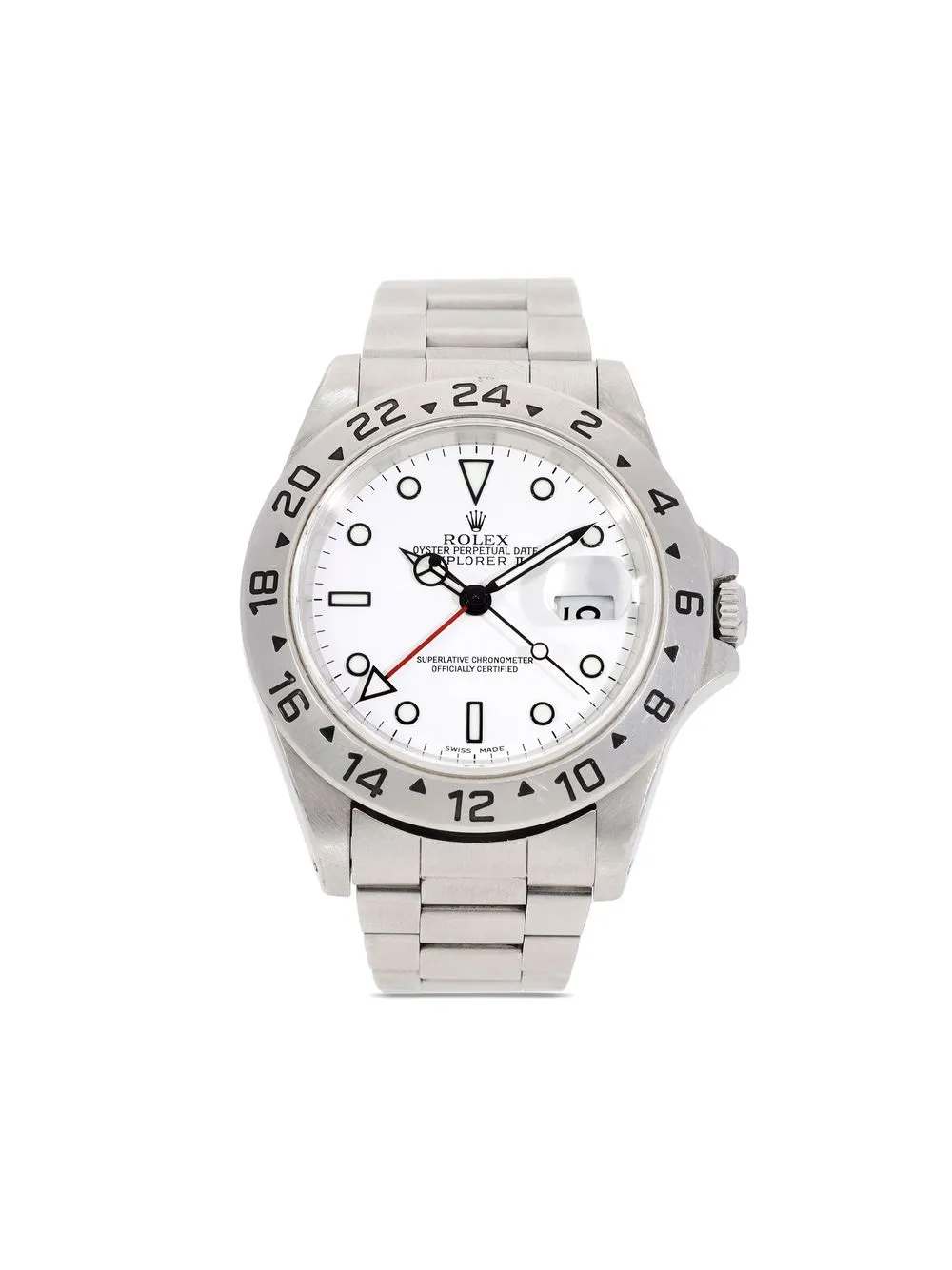 

Rolex 2000 pre-owned Explorer II 40mm - White