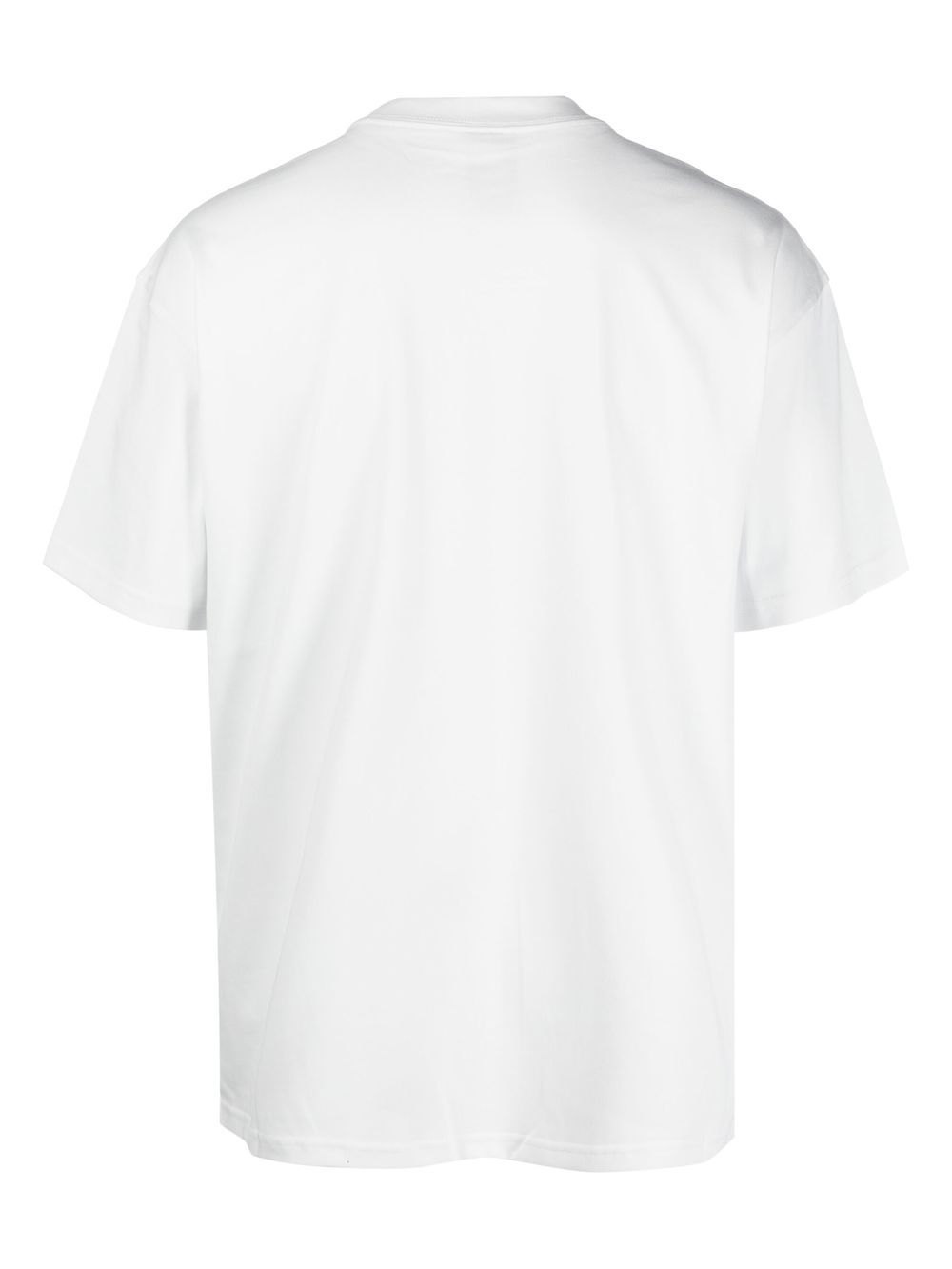 Nike T-shirt met geborduurd logo - Wit