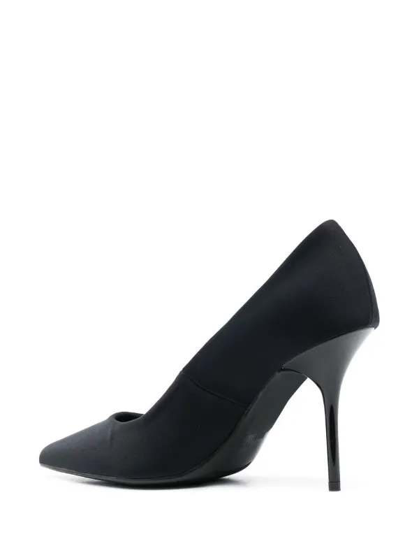 Love Moschino Logo Print Pumps | Black | FARFETCH
