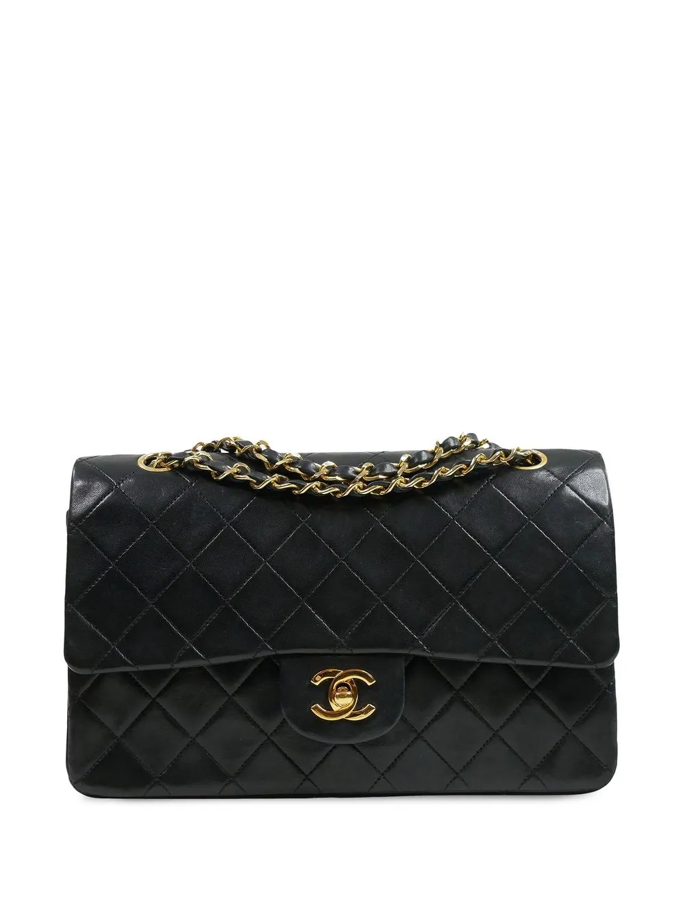 

CHANEL Pre-Owned 1989-1991 Double Flap shoulder bag - Black