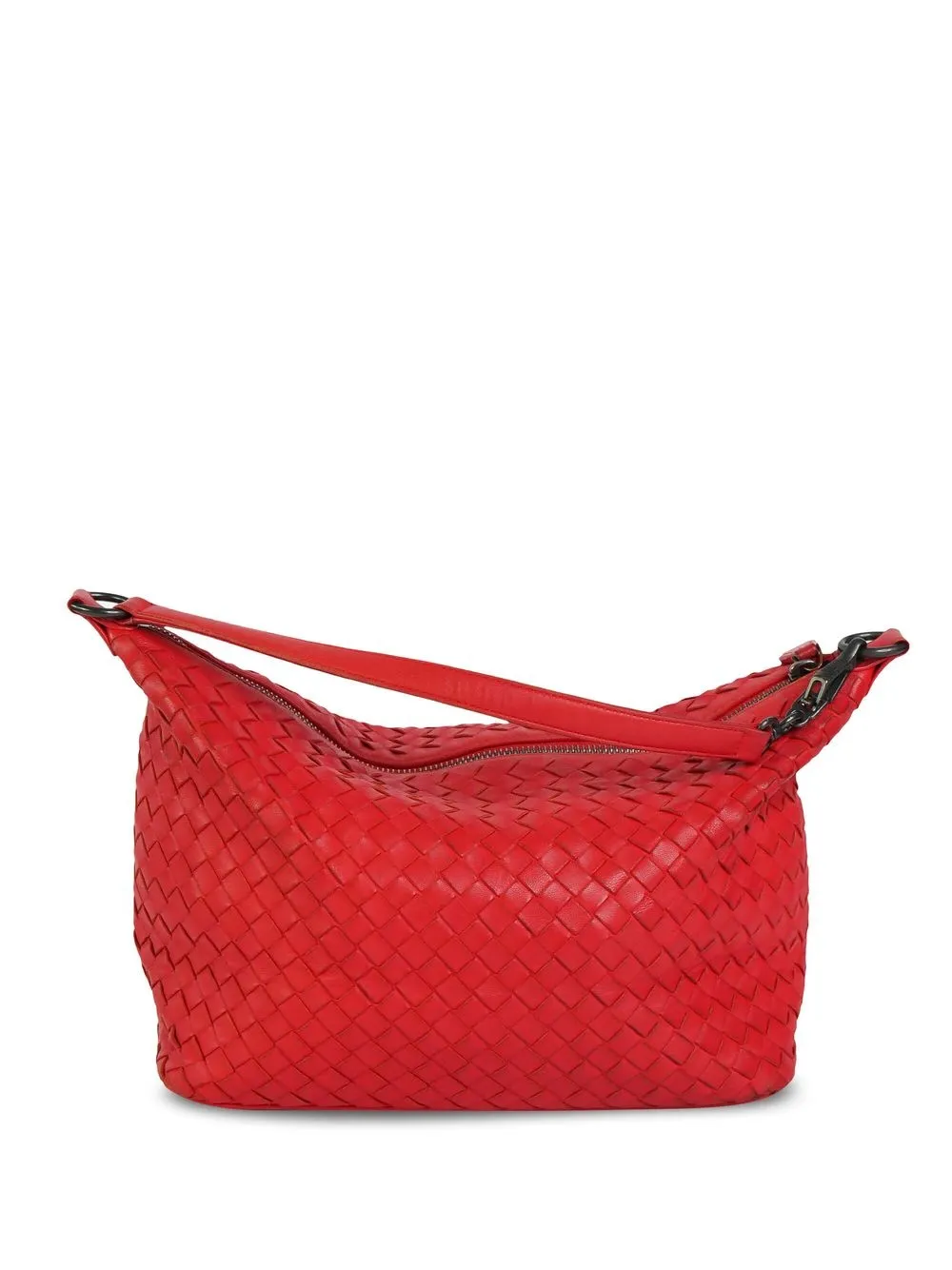 

Bottega Veneta Pre-Owned Intrecciato zipped shoulder bag - Red