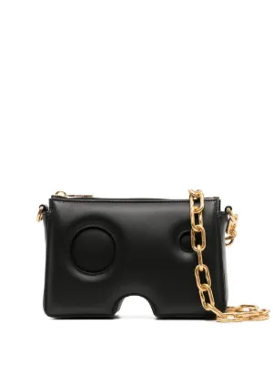 Off-White Burrow Shoulder Bag | Black | FARFETCH