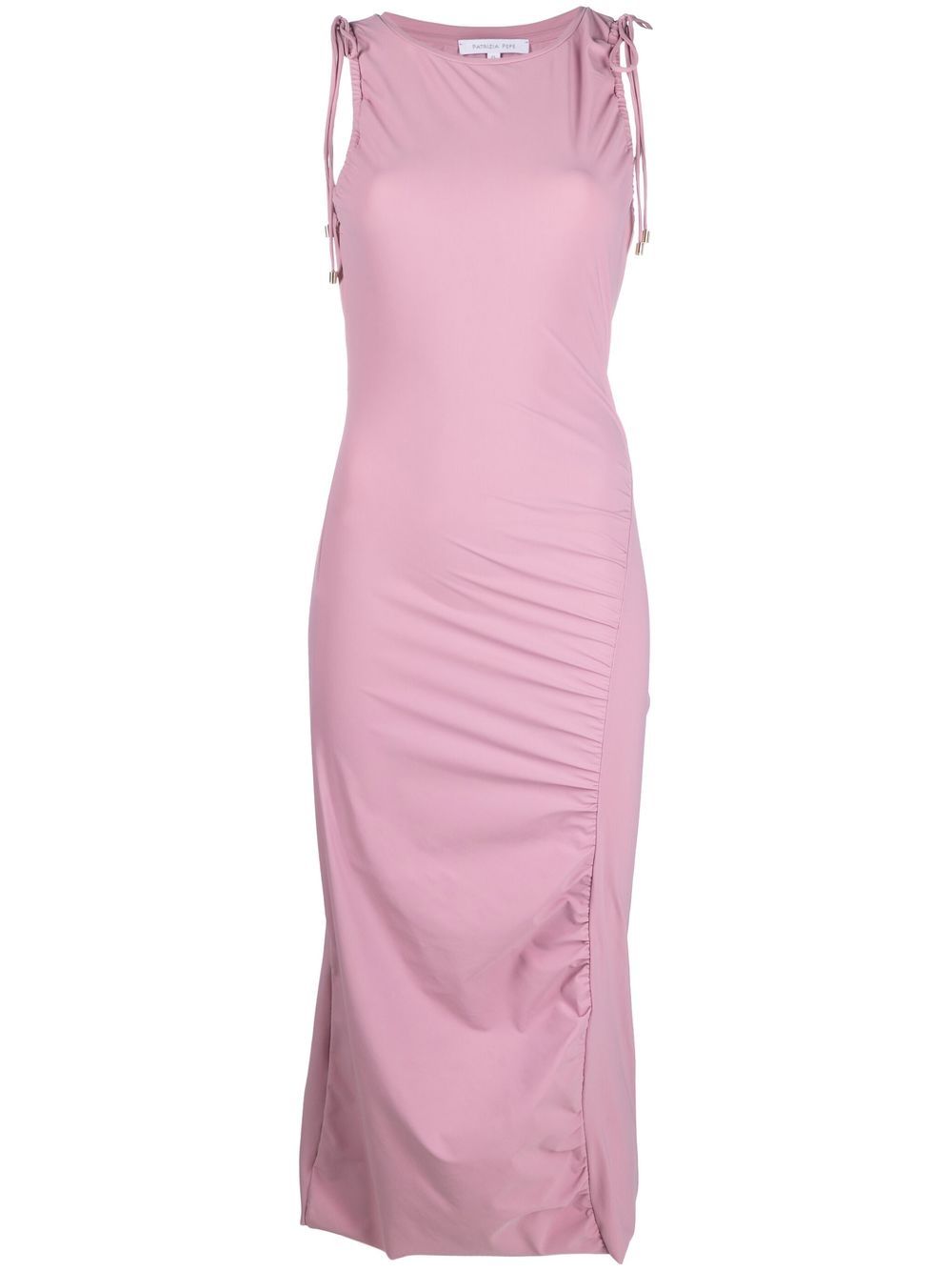 Patrizia Pepe Abito essential midi dress - Pink