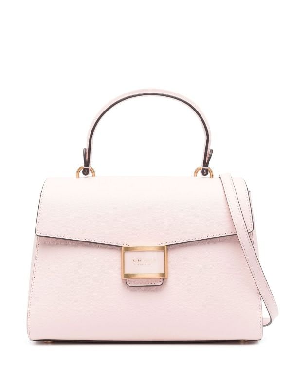 Kate Spade logo-plaque Leather Shoulder Bag - Farfetch