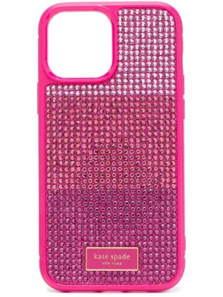 Kate Spade rhinestone-embellished iPhone 13 Pro Max Case - Farfetch