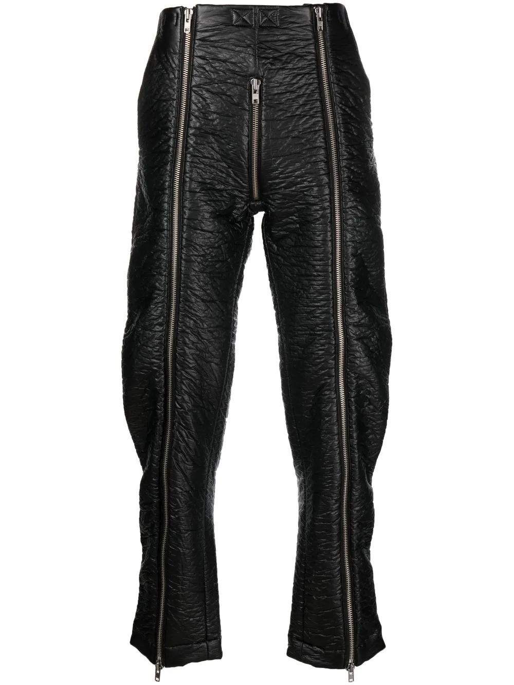 

Walter Van Beirendonck UFO zip-detail trousers - Black