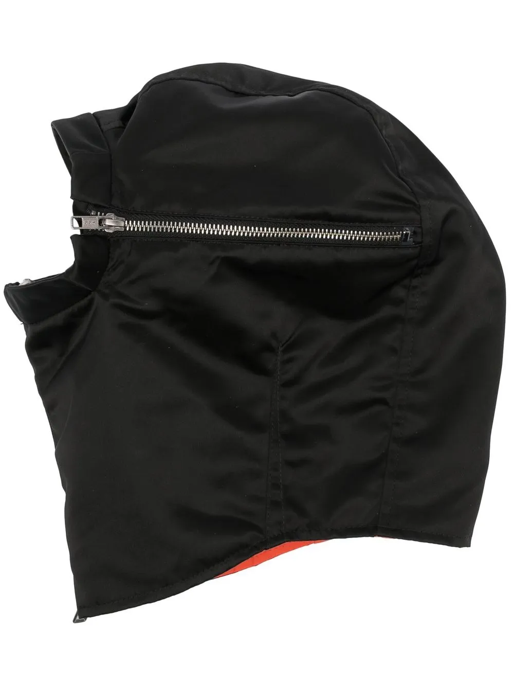 

Walter Van Beirendonck zip-detail balaclava - Black