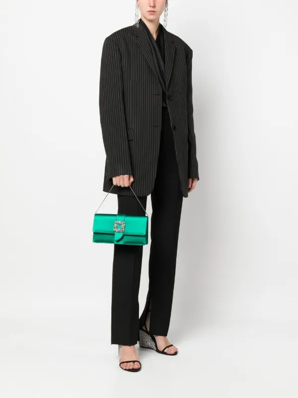 マノロブラニク　ショルダー　クラッチバッグ MANOLO BLAHNIK - マノロブラニク 2way クラッチバッグ チェーン