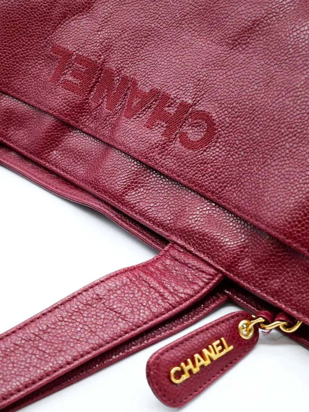 CHANEL Pre-Owned logo-embroidered Tote Bag - Farfetch
