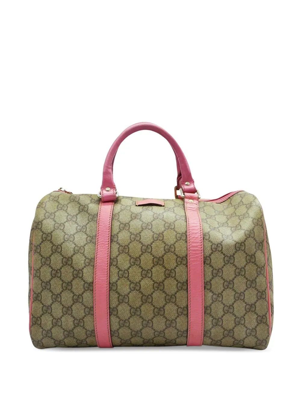 

Gucci Pre-Owned GG-pattern Boston bag - Brown