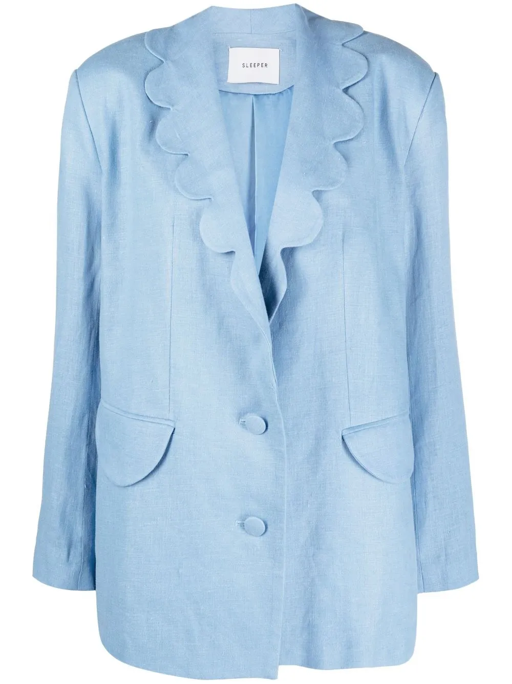 

Sleeper Dynasty linen blazer - Blue