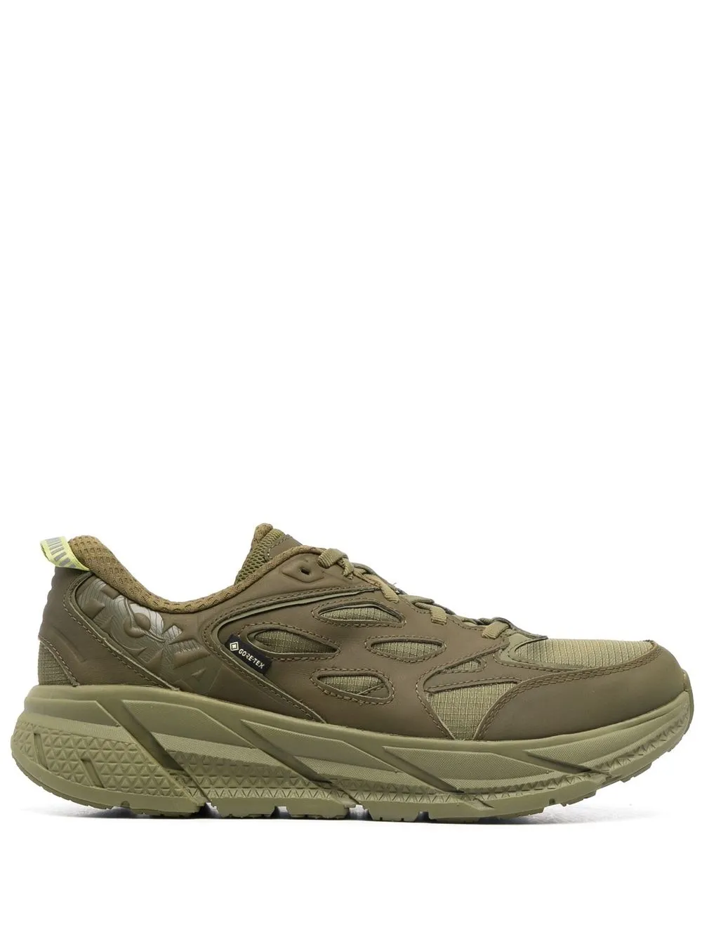 

Hoka One One tenis bajos Clifton - Verde