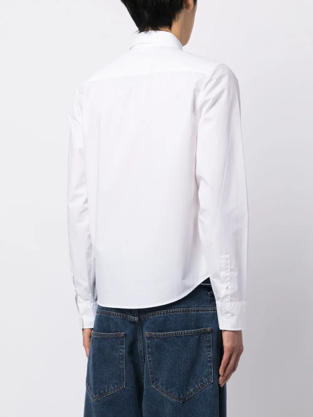 Off-White Overhemd met puntkraag Wit