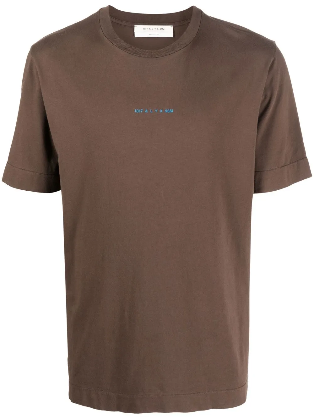 

1017 ALYX 9SM logo-print jersey T-shirt - Brown