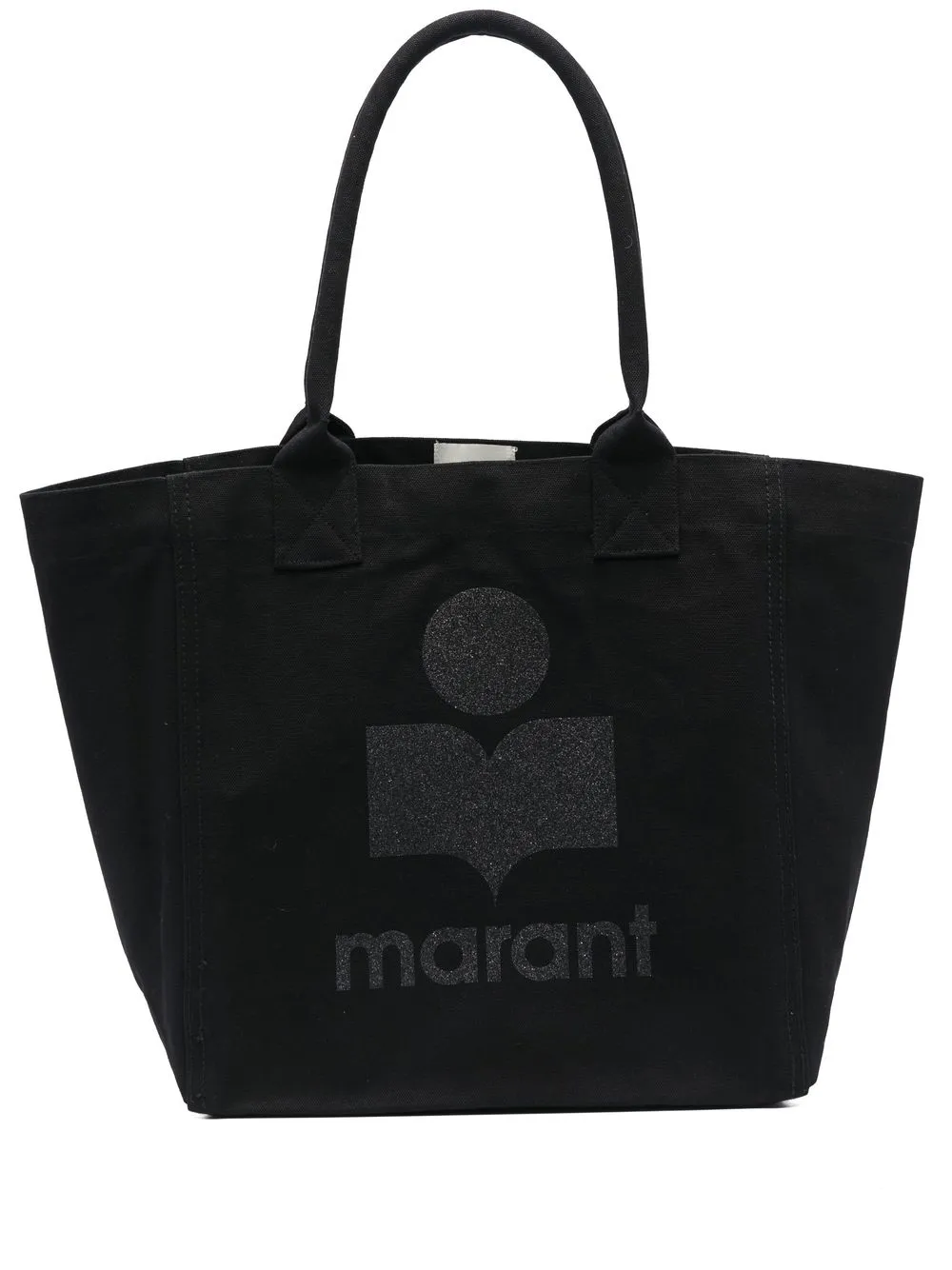 

Isabel Marant logo-print tote-bag - Black