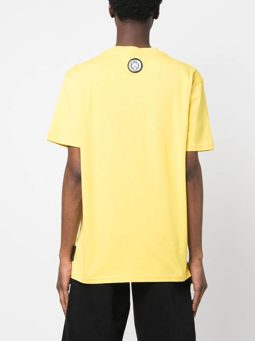 Plein Sport T-shirt met ronde hals Geel