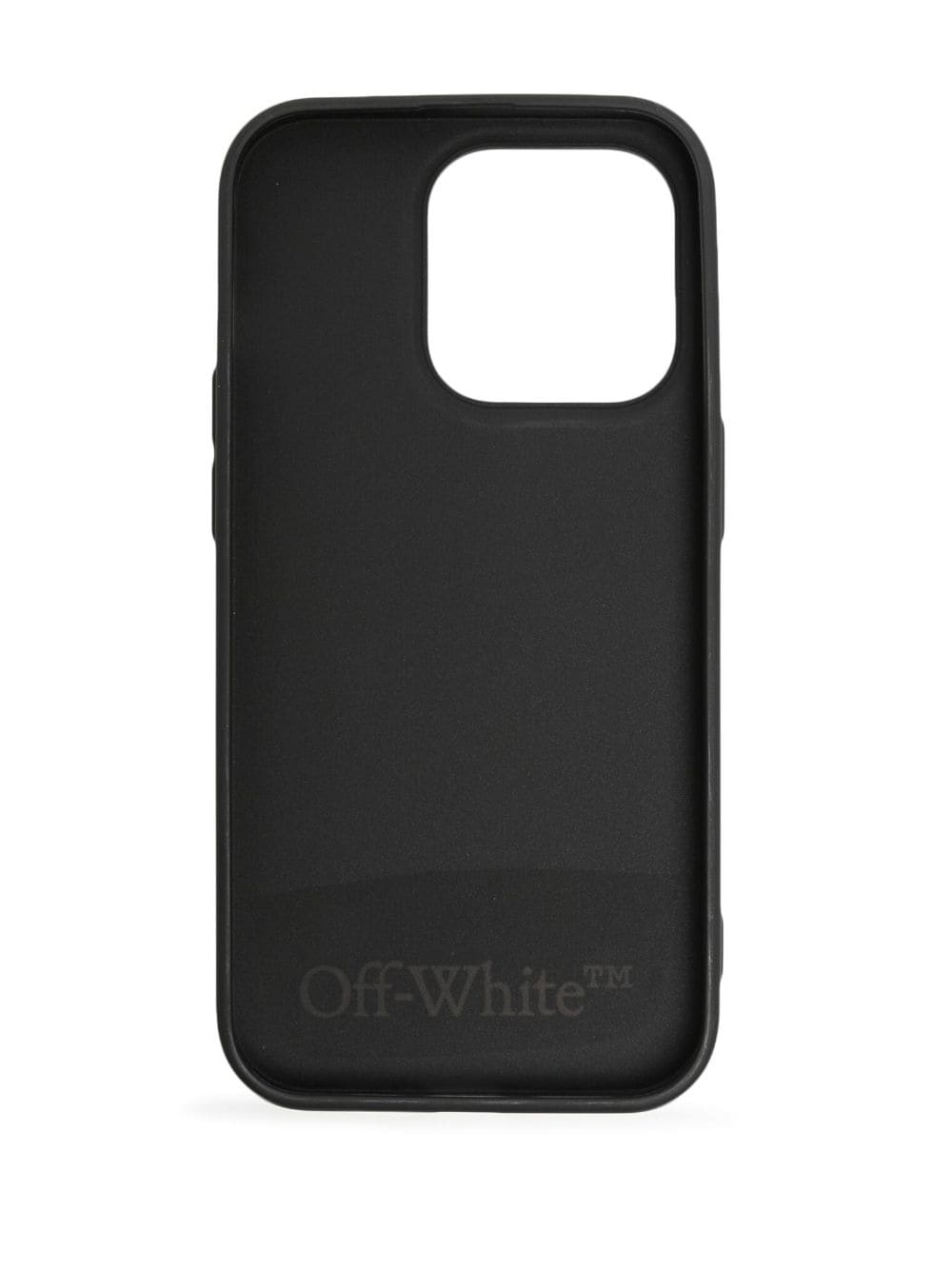 Off-White iPhone 14 Pro Max hoesje met print - Zwart