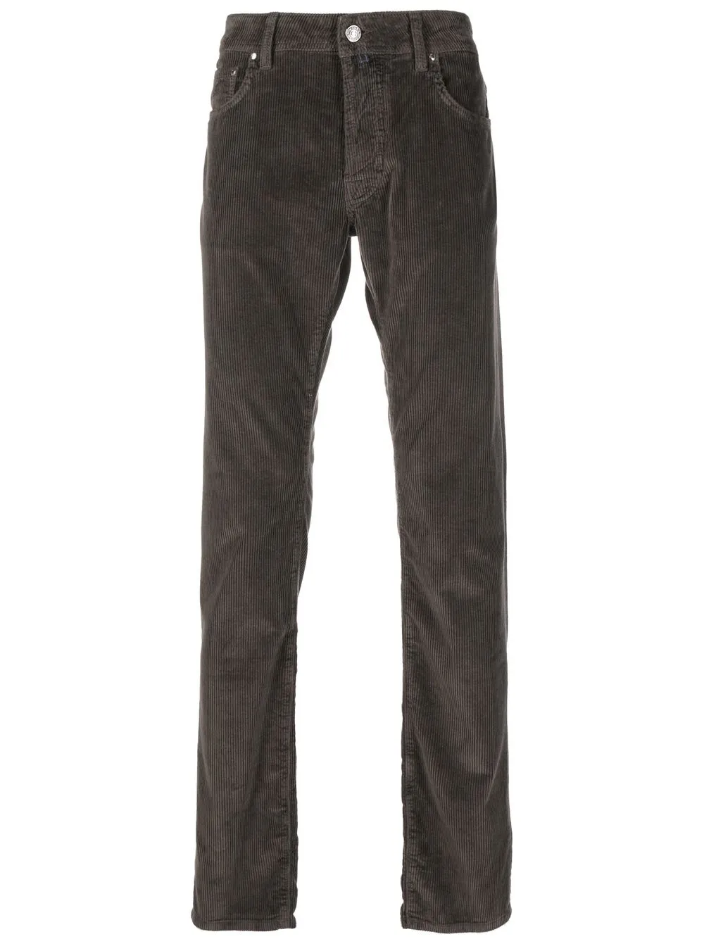 

Jacob Cohën corduroy straight-leg trousers - Grey