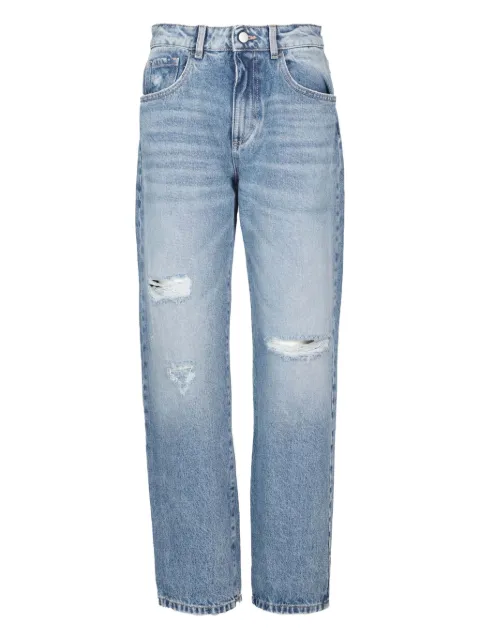 ICON DENIM ripped-detailing jeans 
