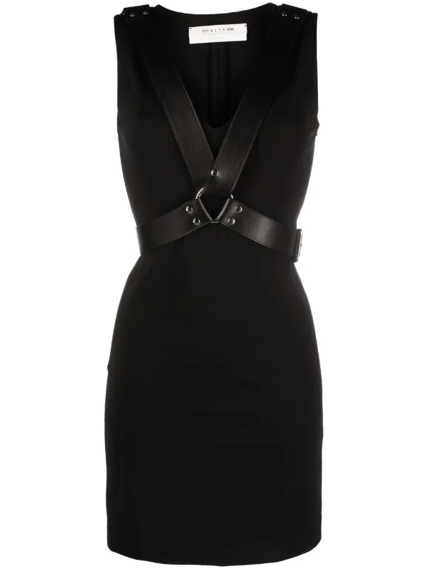 alyx star black dress 1017 9SM Harness Sleeveless Minidress | archive-party-edit layer organic cotton gauze Zara dotted mini dress size:s/6m