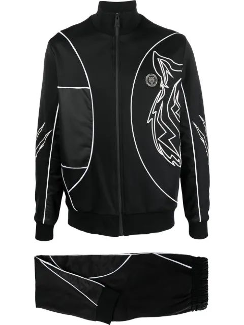 Plein Sport logo-print track suit