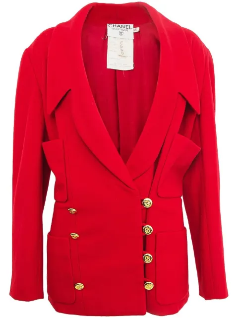 CHANEL Pre-Owned 1990s double-breasted coat