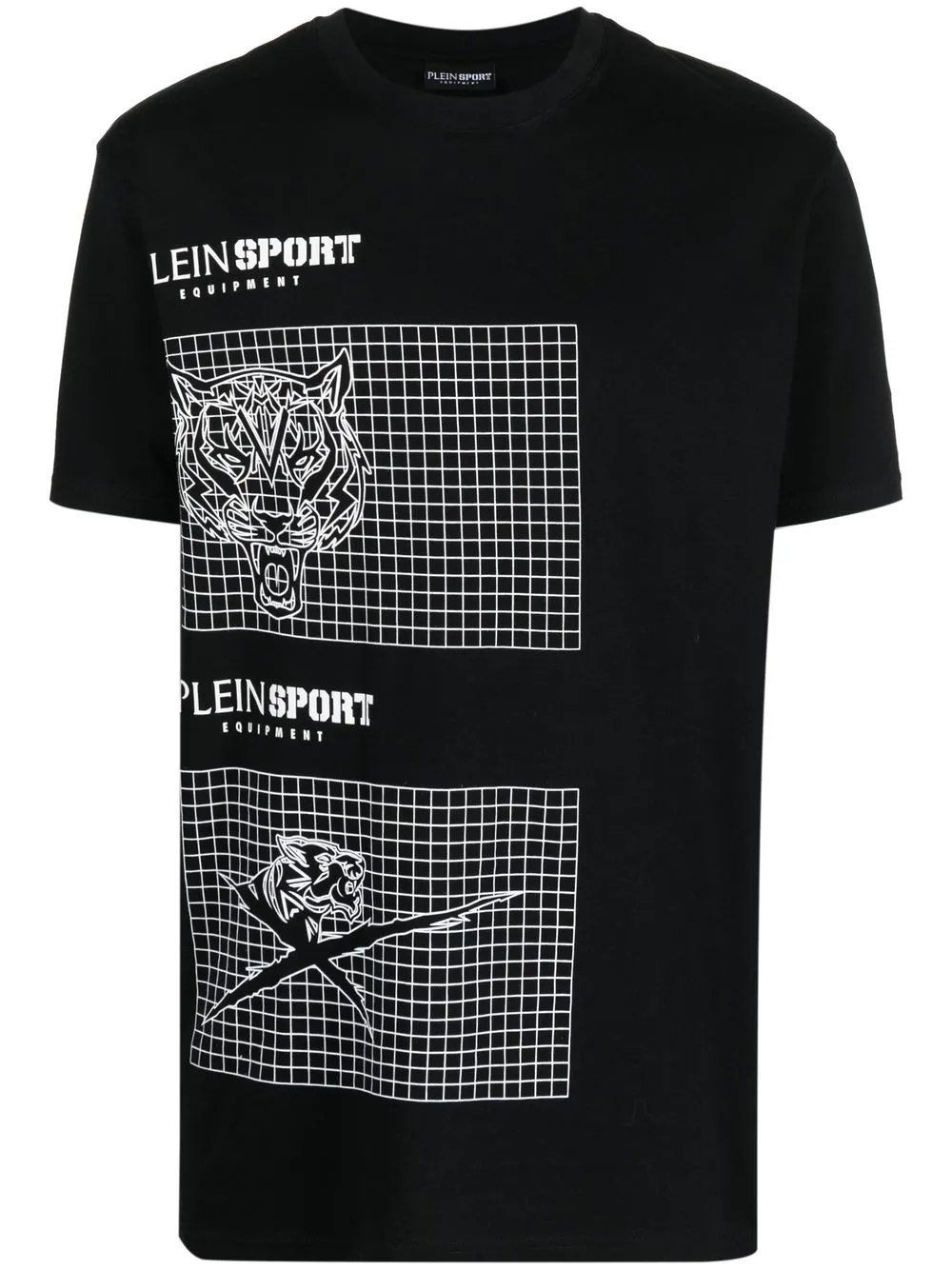 Plein Sport グラフィック Tシャツ - ブラック Plein Sport グラフィック Tシャツ - ブラック
