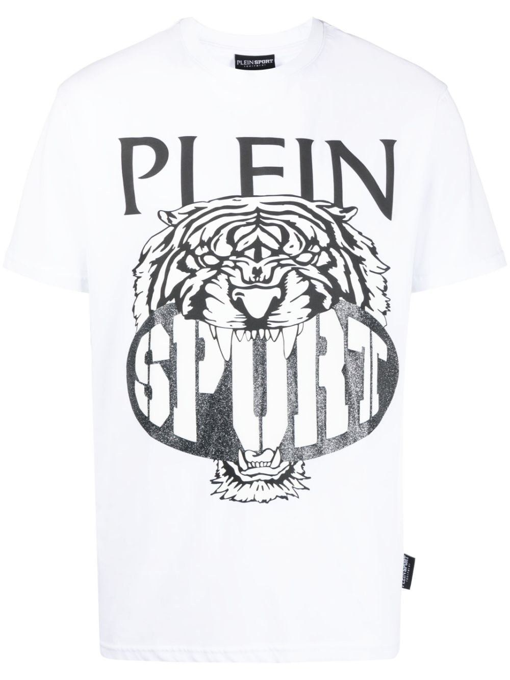 Plein Sport SS Tiger round-neck T-shirt - White