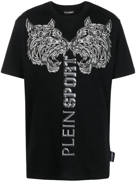 Plein Sport tiger-print T-shirt